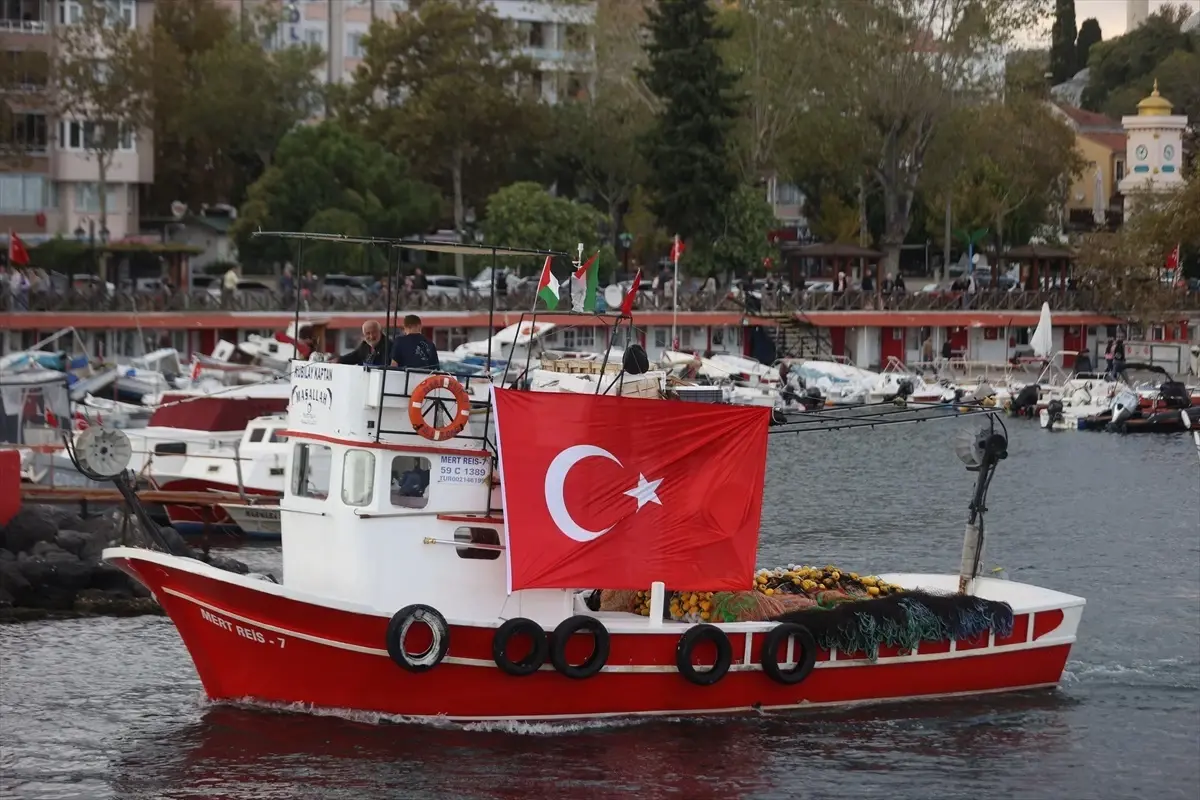 Tekirdağ’da Gazze’ye Destek Etkinliği